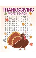 Thanksgiving Word Search