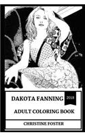 Dakota Fanning Adult Coloring Book