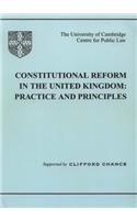 Constitutional Reform in the UK