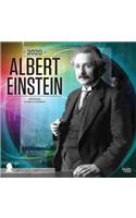 Albert Einstein Faces2020 Square Wall Calendar