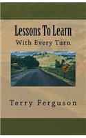 Lessons To Learn