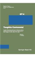 Toeplitz Centennial