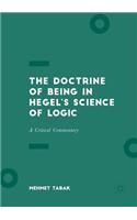 Doctrine of Being in Hegel's Science of Logic
