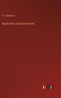 Studi critici di Cesare Fenini