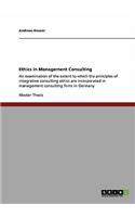 Ethics in Management Consulting