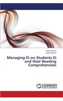 Managing EI on Students EI and their Reading Comprehension