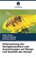 Untersuchung der Honigbienenflora und Auswirkungen auf Menge und Qualität des Honigs