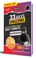 33 Days Challenge CBSE Class 12 Mathematics for 2025 Board Exams (Includes Sample Papers) by Padhle Akshay