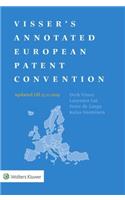 Visser's Annotated European Patent Convention 2019 Edition