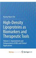 High-Density Lipoproteins as Biomarkers and Therapeutic Tools