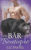 Ein Bär in einer Boutique