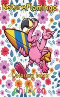 Nature Flamingo Coloring book children