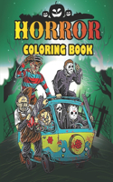 Horror Coloring Book