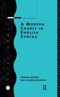 Modern Course in English Syntax