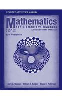 Mathematics for Elementary Teachers