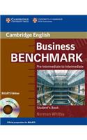 Business Benchmark Pre-Intermediate to Intermediate Student's Book with CD ROM BULATS Edition