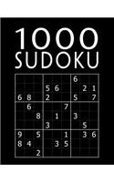 Sudoku 1000: Jeu Classique - Collection XXL Pour Adultes - Avec Solutions - Niveau: facile - moyen - difficile - diabolique