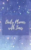Daily Planner with Times