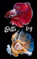 Betta Log: Blank Lined Book For Betta Fish Tank Maintenance. Great For Monitoring Water Parameters, Water Change Schedule, And Breeding Conditions.