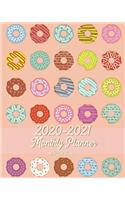 2020-2021 Monthly Planner with Ruled Blocks Donuts: 2 Year Planner with Holidays: 24-Month Planner Calendar See it Bigger and Plan Ahead Goal and Productivity Planner Action Plan, Time Management, Sel