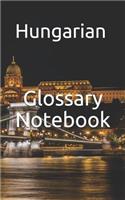 Hungarian Glossary Notebook