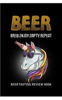 Beer Tasting Review Book