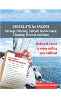 Checklists for Sailors - Passage Planning, Sailboat Maintenance, Cleaning, Medical and More