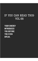 If You Can Read This