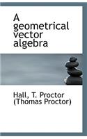 A Geometrical Vector Algebra