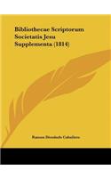 Bibliothecae Scriptorum Societatis Jesu Supplementa (1814)