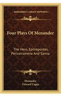 Four Plays of Menander