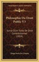Philosophie Du Droit Public V3