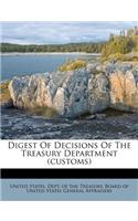 Digest Of Decisions Of The Treasury Department (customs)