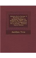 Histoire de La Terreur a Bordeaux