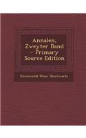 Annalen, Zweyter Band