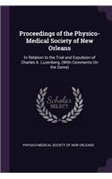 Proceedings of the Physico-Medical Society of New Orleans