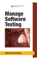 Manage Software Testing