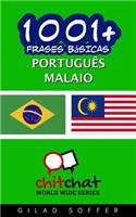 1001+ Frases Basicas Portugues - Malaio: (Portuguese)