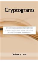 Cryptograms: Volume 2 2016