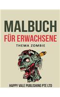 Malbuch für Erwachsene: Thema Zombie