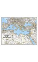 Countries of the Mediterranean Classic: (National Geographic Reference Map)