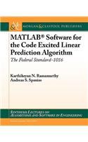 MATLAB Software for the Code Excited Linear Prediction Algorithm