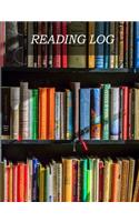 Reading Log: Gifts for Book Lovers / Reading Journal [7.44 " x 9.69"] 100 Spacious Record Pages (Reading Logs & Journals)