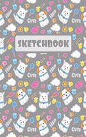 Sketchbook: Large Sketch Book to Draw In. Large Journal Notebook. 100 Blank Pages Perfect for Doodling and Sketching. Creative Birthday Gift. Workbook and Handb