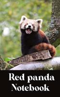 Red panda notebook: wonderful Blank Lined Gift notebook For The Red panda lovers