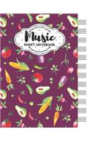 Music Sheet Notebook