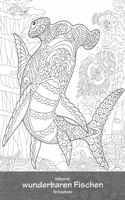 Malbuch mit wunderbaren Fischen für Erwachsene 1: (1 Wunderbaren Fischen)