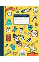 Graph Paper Notebook: Math Science Squared Graphing Paper Composition Notebook Journal 5 Squares Per Inch Student Teacher Education School College Studying Supplies 8.5x1(4 Math & Science Composition Notebook)