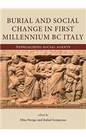 Burial and Social Change in First Millennium BC Italy