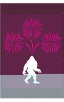 Bigfoot Fourth of July: Wonderful and Versatile Journal with a Bigfoot and Fourth of July Theme.